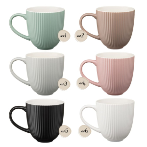 Kubek GAIA III 360ml z porcelany RAVI